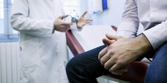 Consultez un médecin pour une prostatite